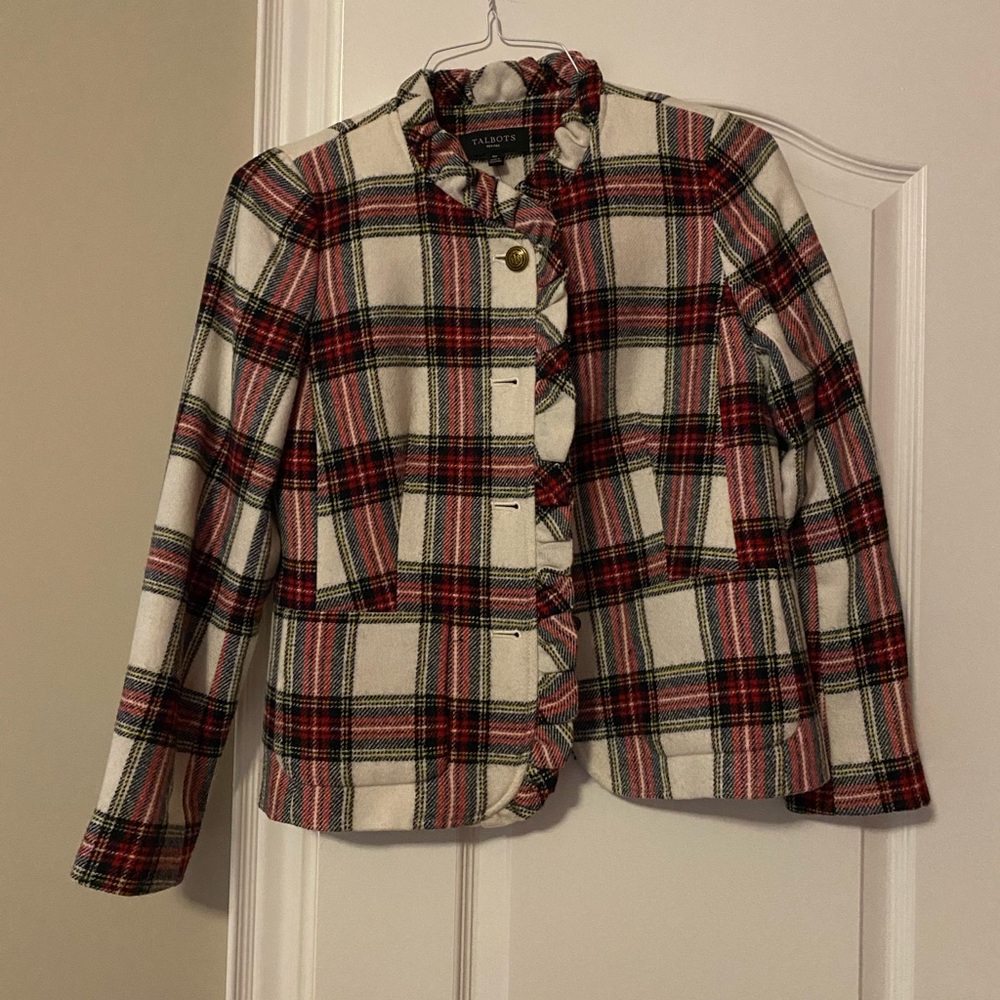 Talbots petite wool suit jacket